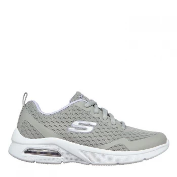 Image of Skechers Microspec M Runners Junior Girls - Grey