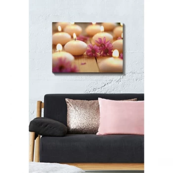 Image of Kanvas Tablo (50 x 70) - 62 Multicolor Decorative Canvas Painting