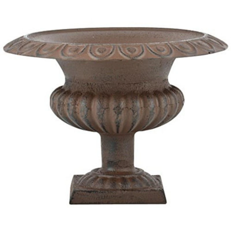 Image of Fallen Fruits Fallen Fruits Low Profile Urn Planter (25cm) in Brown Brown One Size Unisex 8714982123153