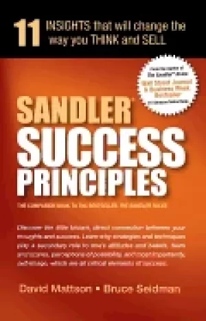 Image of sandler success principles 11 insights that will change the way you think a