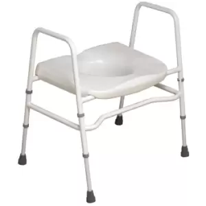 Image of NRS Healthcare Mowbray Toilet Seat & Frame - Extra Wide