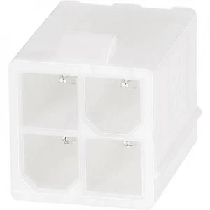 Image of TE Connectivity 1586037 4 Pin strip standard VAL U LOK Total number of pins 4 Contact spacing 4.20 mm