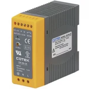 Image of Cotek DN 60-12 Rail mounted PSU (DIN) 12 V DC 5 A 60 W 1 x