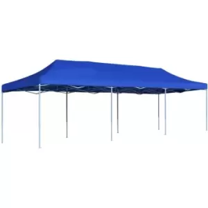 Image of Vidaxl - Folding Pop-up Party Tent 3x9 m Blue Blue