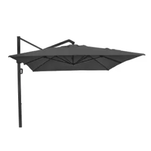 Image of Platinum Icon 4 x 3m Parasol (base not included) - Faded Black