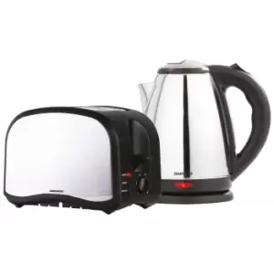 Image of Daewoo SDA1713 1.8L Jug Kettle And 2 Slice Toaster Set