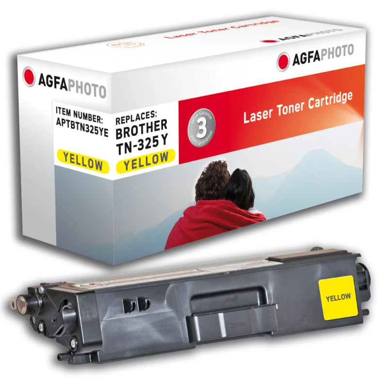 Image of AgfaPhoto APTBTN325YE toner cartridge Yellow