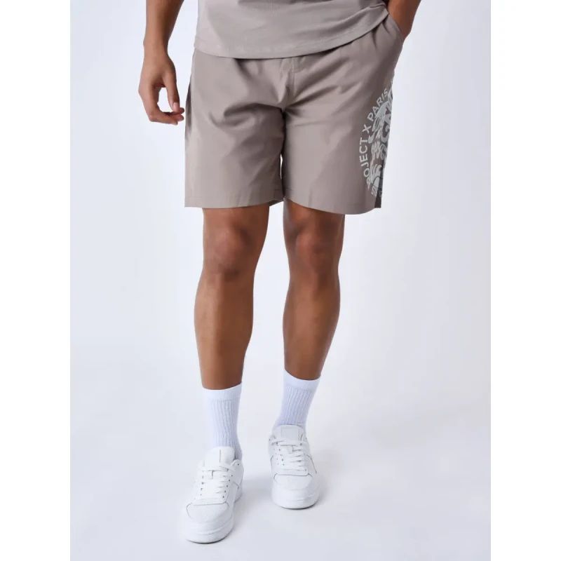 Image of Project X Paris Swim shorts Project X Paris Groovy Sun Gris Male L