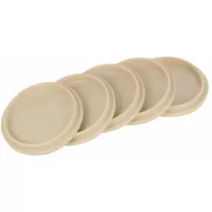 Image of Silverline - Solid Board Access Covers 5pk - 110mm