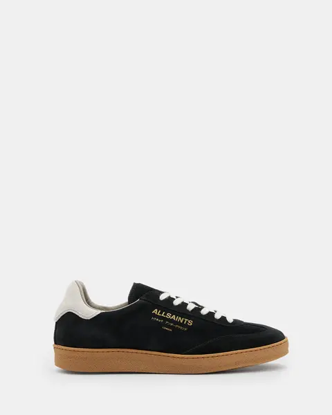 Image of AllSaints Thelma Suede Low Top Trainers