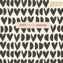 Image of Caroline Gardner, Hearts Square Wall Planner Calendar 2023