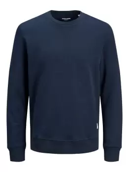 Image of JACK & JONES Basic Crew Neck Sweatshirt Men Blue