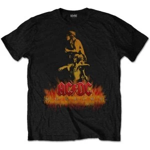 Image of AC/DC - Bonfire Mens Medium T-Shirt - Black