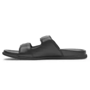 Image of Rockport Darron Buckle Slide Black - Multi