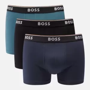 Image of BOSS Bodywear Three-Pack Stretch-Cotton Boxer Shorts - S