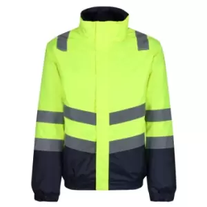 Image of Regatta Professional Mens Hi Vis Reflective Bomber Jacket S- Chest 38', (97cm)