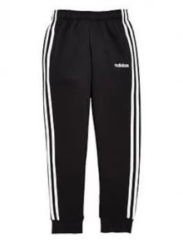 Image of Adidas Youth Boys 3-Stripes Pants - Black