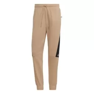 Image of adidas Future Icons Embroidered Badge of Sport Joggers Me - Magic Beige