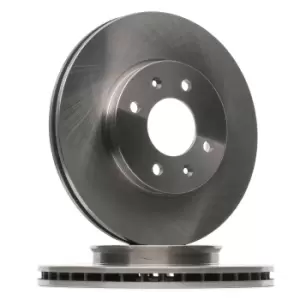 Image of RIDEX Brake disc HYUNDAI,KIA 82B1670 517120U000,517121R000,517121W200 Brake rotor,Brake discs,Brake rotors 517121W250,517120U000,517121R000,517121W200