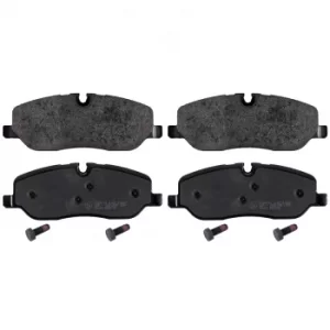 Image of Brake Pad set 116119 by Febi Bilstein Front Axle