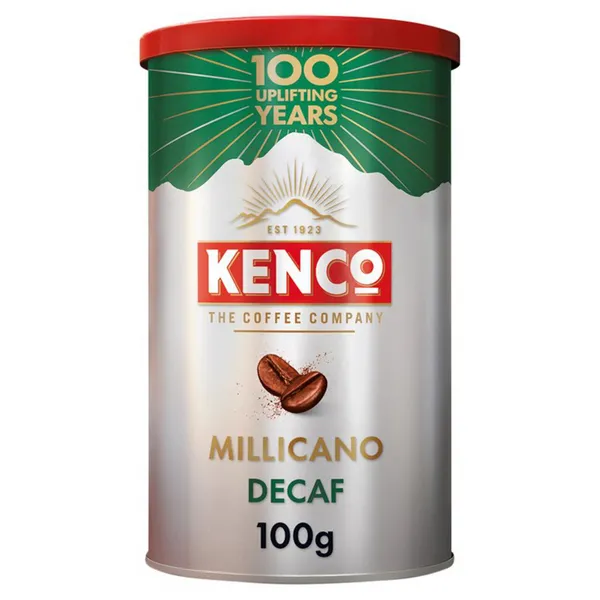 Image of Kenco Millicano Decaff Instant Bean Coffee 100g