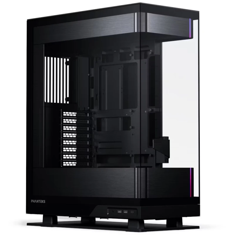 Image of Phanteks Evolv Series X2 - Mid-Case, E-ATX compatible, Tempered Glass Windows, DRGB, Brushed Black Gaming Case - PH-ES524XTG_DBK01