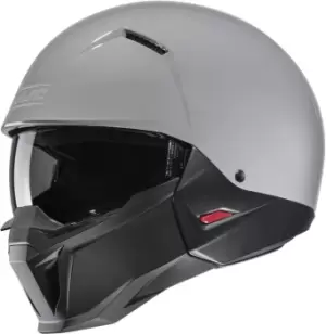 Image of HJC i20 Solid Jet Helmet, grey, Size 2XL, grey, Size 2XL