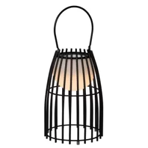 Image of Fjara Retro Table Lamp Outdoor - Ø17.5cm- LED Dim. - 1x0,3W 3200K - IP44 - 3 StepDim - Black