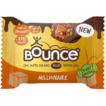 Image of Dipped Caramel Millionaire Protein Ball - 40g x 12 - 702401 - Bounce