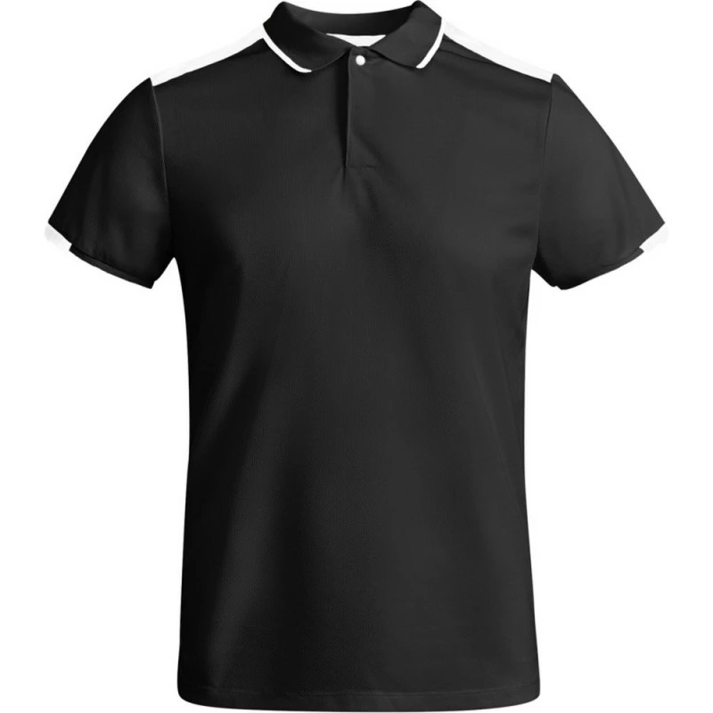 Image of ROLY Tamil Short-Sleeved Polo Shirt in True Black Size: 4 Years True Black Unisex 4 Years