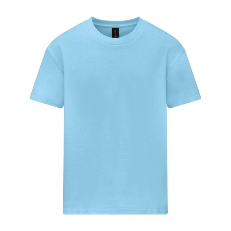 Image of Gildan Softstyle Midweight T-Shirt in Light Blue Size: Medium Light Blue Unisex M