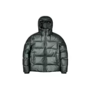 Image of Rains Rains Puffer Jacket Mens - Green