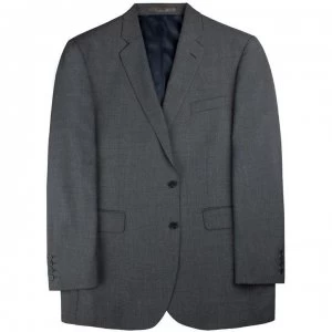 Image of British Tailor Booth Grey Textured Jacket - Grey