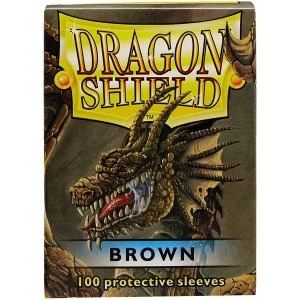 Image of Dragon Shield Standard Brown Card Sleeves - 100 Sleeves