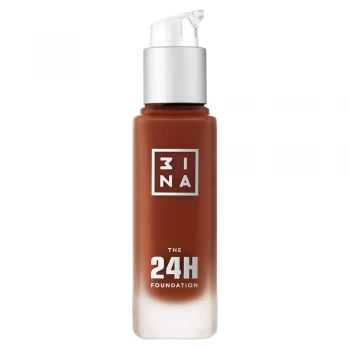 Image of 3INA Makeup The 24H Foundation 30ml (Various Shades) - 678 Grey Brown