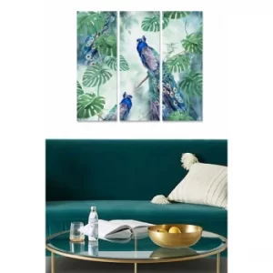 Image of MDF622298558 Multicolor Decorative MDF Painting (3 Pieces)