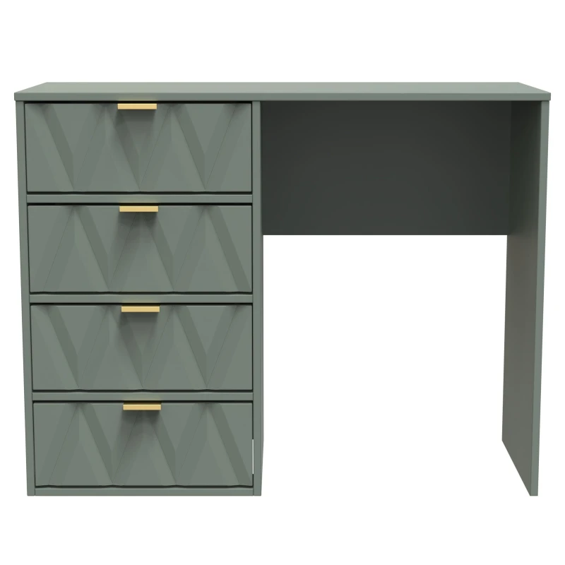 Image of Ready Assembled 2 U Dallas 4 Drawer Vanity (Ready Assembled) in Pale Green Size: Medium Pale Green Unisex Medium