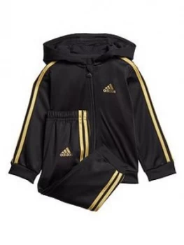 Image of Adidas Infants Shiny Full Zip Hood J