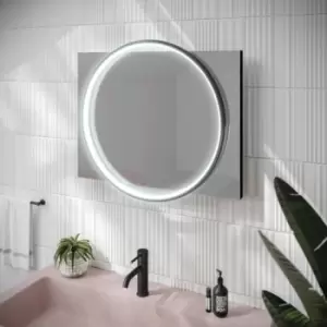 Image of Hib Solas 60 Black Framed Mirror - 456522