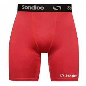 Image of Sondico Core 6 Base Layer Shorts Mens - Red