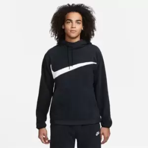Image of Nike Club+ Mens Fleece Winterized Pullover Hoodie - Black