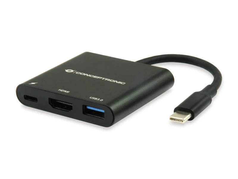 Image of Conceptronic DONN01B laptop dock/port replicator USB 3.2 Gen 1 (3.1 Ge