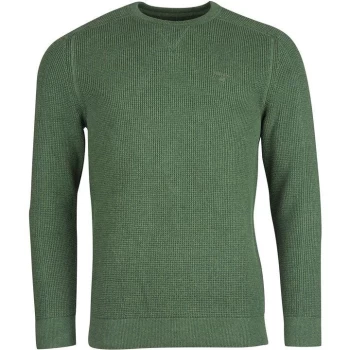 Image of Barbour Oakum Crew Sweatshirt - Green
