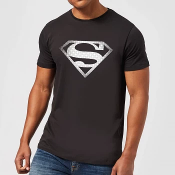 Image of DC Originals Superman Spot Logo Mens T-Shirt - Black - 5XL