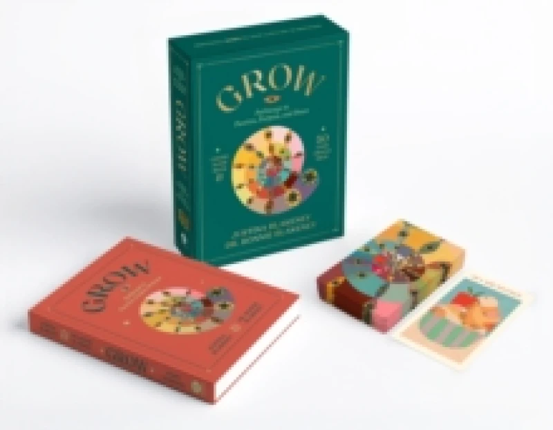 Image of GROW : Pathways to Passion, Purpose & Peace Guidebook & Oracle Deck Paperback / softback