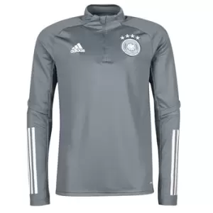 Image of adidas DFB TR TOP mens Sweatshirt in Grey - Sizes XXL,S,M,L,XL,XS