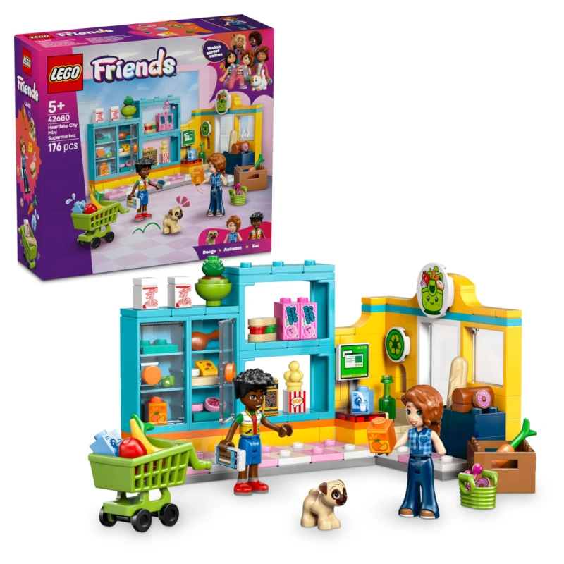 Image of LEGO Friends Heartlake City Mini Supermarket Shop Toy 42680