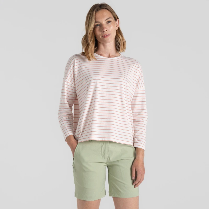 Image of Craghoppers Kielder LS TShirt Sunshazestr female 10