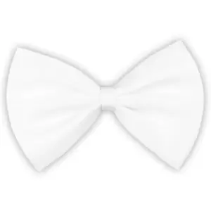 Image of White Bow Tie For Show Costume/Fancy Dress