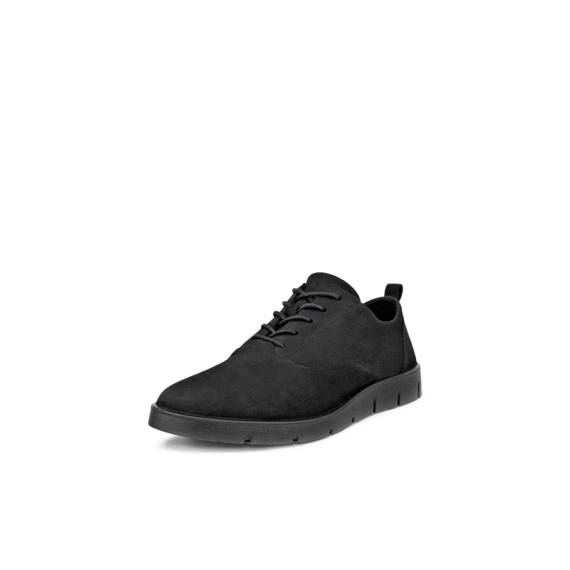 Image of Ecco Bella 282313 Nubuck Womens Lace Up Shoes - Black - Size:UK 4-4.5